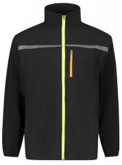 Adamo 109130 Softshelljacke für die Arbeit Schwarz