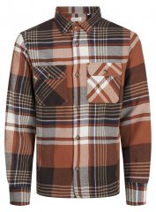 Jack & Jones Darren Flannel Overshirt braun