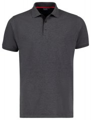 Adamo 139401 Poloshirt Dunkelgrau meliert