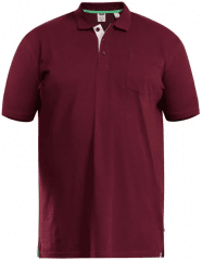 D555 Grant Polo Shirt Maroon