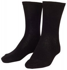 Adamo 189004 Sportsocken Schwarz 2er-Pack