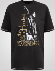 D555 Stokes Official Jimi Hendrix Experience T-shirt mit Druck