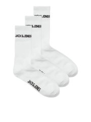 Jack & Jones Melvin Tennissocken Weiß 3er-Pack