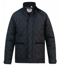 D555 Northcole Quilted Jacket Black