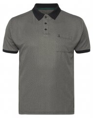 North Latitude Cool Effect Poloshirt Schwarz