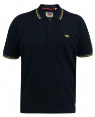D555 Hamford Pique Polo Shirt Navy
