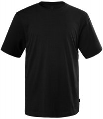 JP1880 702558 T-Shirt mit Rundhals Schwarz
