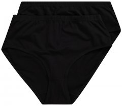 Ulla Popken 723498 Slips 2er-Pack Schwarz