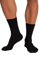 JP1880 727178 Socken ohne Gummibund Schwarz 2er-Pack