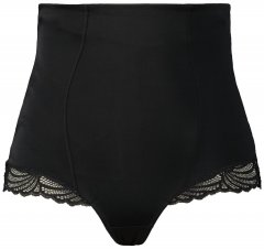 Ulla Popken 781632 Shaping-Slip mit hoher Taille Schwarz