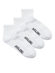 Jack & Jones Leon Tennissocken Weiß 3er-Pack