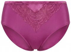 Ulla Popken 811602 Slips mit Spitze Dunkellila