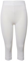 Ulla Popken 815580 3/4-Strumpfleggings mit Oberschenkelschutz 80 den Weiß