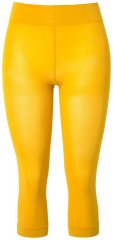 Ulla Popken 815580 3/4-Strumpfleggings mit Oberschenkelschutz 80 den Senfgelb