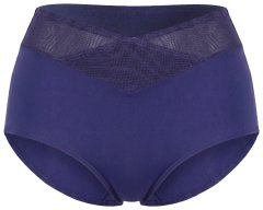 Ulla Popken 825676 Shaping-Slip mit hoher Taille Königsblau