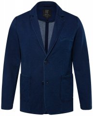 JP1880 826175 Sweatsakko im Vintage-Look Dunkelblau