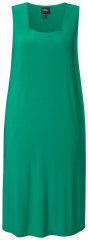 Ulla Popken 827908 Ärmelloses Jerseykleid Grün