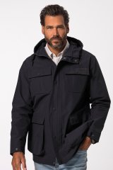 JP1880 828706 Regenjacke mit verdecktem Reißverschluss Marineblau
