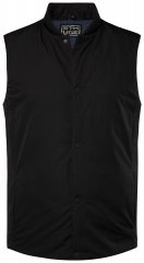 STHUGE 831824 Weste gesteppt aus recyceltem Material Schwarz