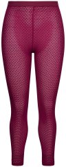 Ulla Popken 833718 Strumpfleggings mit Spitze Beerenrot