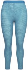 Ulla Popken 833718 Strumpfleggings mit Spitze Petrol