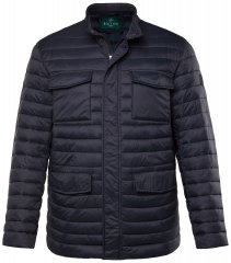 Boston Park 416 Steppjacke mit Stehkragen Dunkelblau
