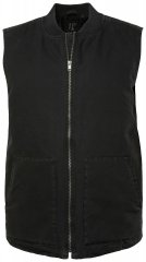JP1880 834734 Canvasweste Schwarz