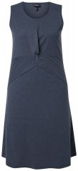 Ulla Popken 837874 Ärmelloses Jerseykleid Dunkelblau