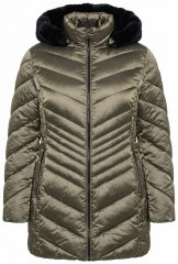 Ulla Popken 842013 Steppjacke Hellbraun