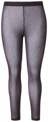 Ulla Popken 842879 Strumpfleggings mit Animal-Print Dunkelbraun