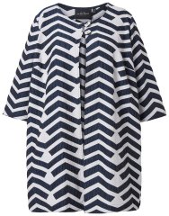 Ulla Popken 846012 Jacke Dunkelblau