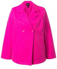 Ulla Popken 846021 Fleecemantel Rosa