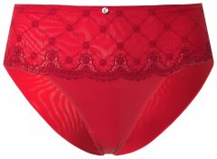 Ulla Popken 846235 Hipster-Slips mit Spitze Rot