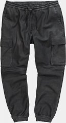 JP1880 847064 Cargohose aus Lammnappaleder Schwarz
