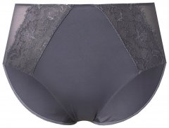 Ulla Popken 848693 Slips mit Spitze Anthrazit