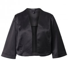 Ulla Popken 849457 Bolero Schwarz