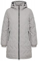 Ulla Popken 849552 Steppmantel Grau