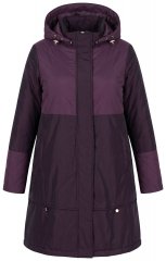 Ulla Popken 849908 Regenjacke Weinrot
