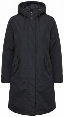 Ulla Popken 850774 Funktionsmantel Schwarz