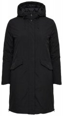 Ulla Popken 850806 Funktionsmantel Schwarz