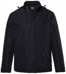 Men+ 552 Jacke mit Kapuze und leichtem Futter Schwarz