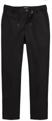 Men+ 663 Bilbao Flexlastic Jerseyhose mit elastischem Bund Schwarz