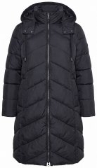 Ulla Popken 851842 Steppmantel Schwarz