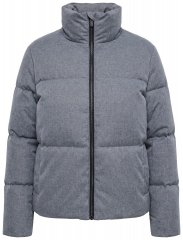 Ulla Popken 851854 Steppjacke Grau meliert