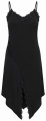 Ulla Popken 852636 Wickelkleid Schwarz
