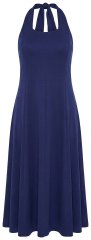 Ulla Popken 852680 Abendkleid Dunkelblau