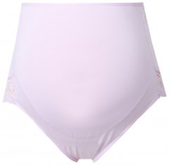 Ulla Popken 853640 Umstandsslips mit Spitze Altrosa