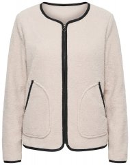 Ulla Popken 853685 Teddyjacke Champagner