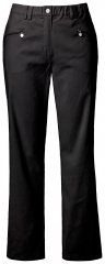 Ulla Popken 854987 Warme Stretchhose mit Komfortbund Schwarz