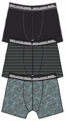 North Latitude 61341 3er-Pack Boxershorts Staubiges Olivgrün